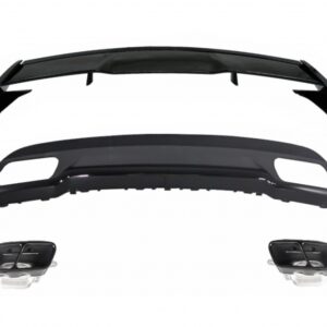 Roof Spoiler suitable for Mercedes W176 A-Class (2012-up) with Rear Diffuser and Exhaust Tips Sport Look