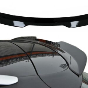 Roof Spoiler Wing suitable for Audi A6 C7 4G Avant (2011-2015) Piano Black Add-On