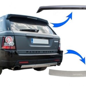 Roof Spoiler with Bumper Foot Plate suitable for Range Rover Sport L320 (2010-2013) Aubiography Design