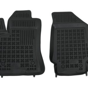 Rubber Floor mat Black suitable for FIAT Doblo II (2010-) OPEL Combo D (2011-2018)