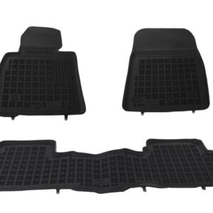 Rubber Floor Mat Black suitable for Toyota Land Cruiser J200 (2008-2021)