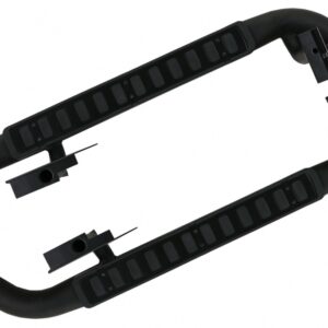 Running Boards Side Steps Suitable for Land Rover Defender 90 (1990-2016) Black Edition