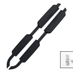 Running Boards Side Steps suitable for Land Rover Defender L663 110 (2020-up) Black Edition