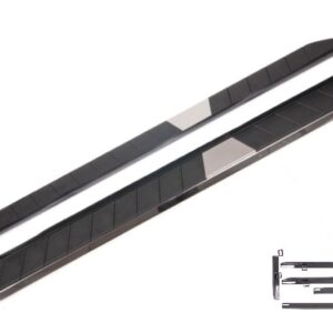 Running Boards Side Steps suitable for NISSAN X-Trail III T32 (2013-Up) KITT Design