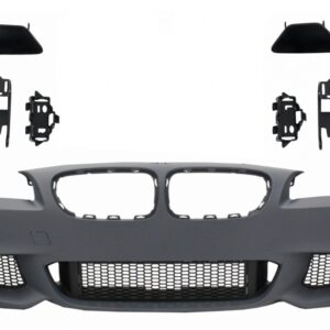 Set SRA Cover Bumper Headlights Washing System Covers suitable for BMW 5 Series F10 F11 (2010-2014) M-Tech Design