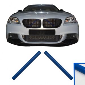 Set V-Brace Ornaments Grille Stripes Inserts Trim suitable for BMW 1 2 3 4 5 6 7 Series Blue