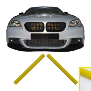 Set V-Brace Ornaments Grille Stripes Inserts Trim suitable for BMW 1 2 3 4 5 6 7 Series Yellow