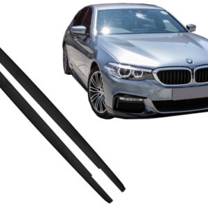 Side Skirts Extension suitable for BMW 5 Series G30 Limousine G31 Touring (2017-up) M Design Piano Black