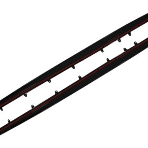 Side Skirts Extension suitable for BMW 5 Series G38 Long Wheel Base Saloon (2017-up) M Performance Design Piano Black