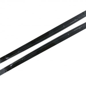 Side Skirts Lip Extensions suitable for BMW 2 Series F22 F23 Coupe Convertible (2014-Up) M-Sport Look Piano Black Add-on