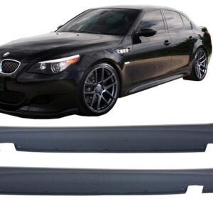 Side Skirts suitable for BMW 5 series E60 E61 (2003-2011) LCI Non LCI M-Technik Look