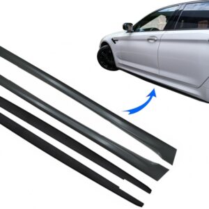 Side Skirts with Extensions suitable for BMW 5 Series G30 Limousine G31 Touring (2017-2023) M5 Design