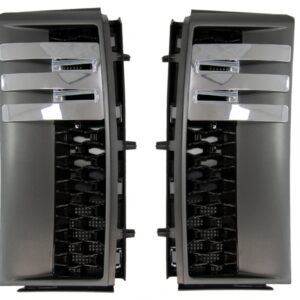 Side Vents Grilles for Range Rover Vogue III L322 (2002-2012) Black Dark Grey Edition New Autobiography Design