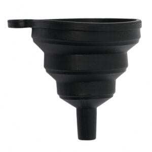 Silicone Foldable Oil Funnel Black S
