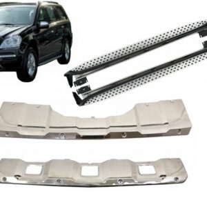 Skid Plates Off Road with Running Boards Side Steps suitable for Mercedes GL-Class X164 (2006-2009)