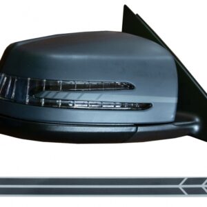 Sticker Mirror Dark Grey suitable for MERCEDES Coupe C238 A B C E S Class CLA GLA CLS GLK W246 W204 W176 W117 W212 W207 W218 X156 X204 W221