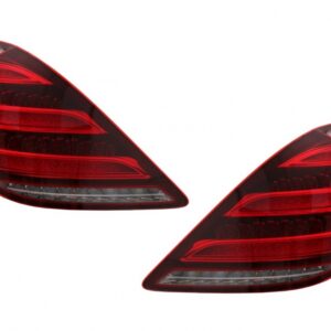 Taillights Full LED suitable for Mercedes S-Class W222 (2013-2017) with Sequential Dynamic Turning Lights Facelift Design