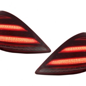 Taillights Full LED suitable for Mercedes S-Class W222 (2014-2017) Dynamic Turning Lights Facelift Design
