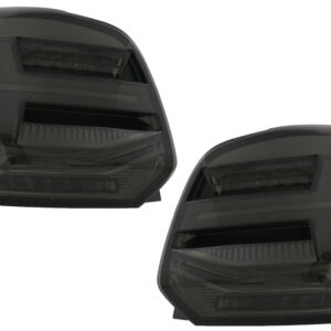 Taillights Full LED suitable for VW Polo 6R 6C 61 (2011-2017) Sequential Dynamic Turning Lights Vento Look Smoke