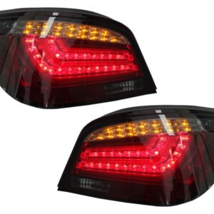 Taillights LED Bar suitable for BMW 5 Series E60 (2003-2007) Red Smoke