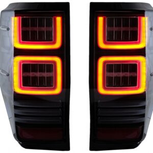 Taillights LED suitable for Ford Ranger (2012-2018) Clear with Sequential Dynamic Turning Lights
