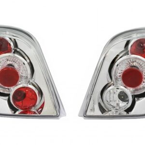 Taillights suitable for Ford Fiesta 3 Mk3 (1989-1995) Chrom