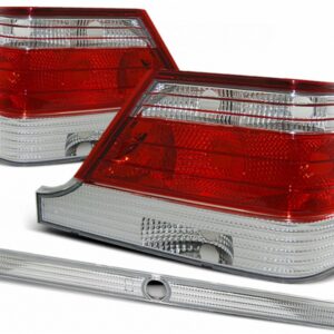 Taillights suitable for Mercedes S-Class W140 Sedan (1995-10.1998) Red Clear
