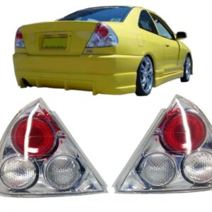 Taillights suitable for Mitsubishi Mirage Lancer (1995-1997) Coupe Sedan Tail Rear Lights Clear