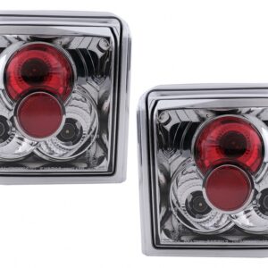 Taillights suitable for VW T4 Transporter Caravelle Multivan (1990-03.2003) Chrome