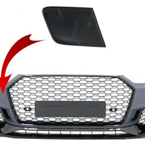 Tow Hook Cover Front Bumper suitable for AUDI A4 B9 8W Limousine Avant (2016-2018) Quattro RS4 Design
