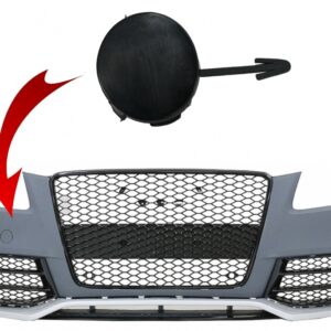 Tow Hook Cover Front Bumper suitable for Audi A5 8T (2008-2016) RS5 Design