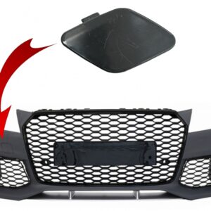 Tow Hook Cover Front Bumper suitable for Audi A7 4G (2010-2018) RS7 Design