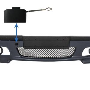 Tow Hook Cover Front Bumper suitable for BMW 3 Series E46 Sedan Touring (1998-2004) M-Technik M-Tech M-Sport Model
