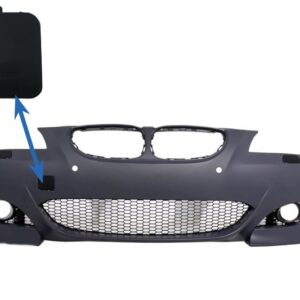 Tow Hook Cover Front Bumper suitable for BMW 5 Series E60 (2003-2010) M5 M-Tech M-Sport Design