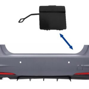 Tow Hook Cover Rear Bumper suitable for BMW 3 Series F30 (2011-up) M-Performance M-Tech Design