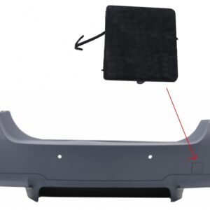 Tow Hook Cover Rear Bumper suitable for BMW 5 Series F10 F11 (2011-2017) M5 Design