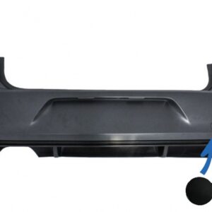 Towning Cap Rear Bumper suitable for VW Golf VII 7 2013-2017 Rline Look
