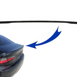 Trunk Boot Spoiler suitable for BMW 3 Series G20 Sedan (2019-up) Piano Black