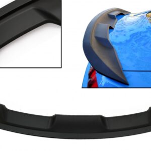 Trunk Boot Spoiler suitable for Ford Mustang Mk6 Sixth Generation (2015-2020) GT500 Design Matte Black