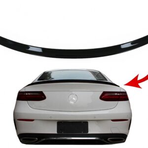 Trunk Boot Spoiler suitable for Mercedes E-Class C238 Coupe (2016-up) Piano Black