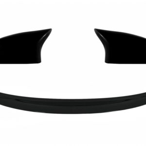 Trunk Boot Spoiler with Mirror Covers suitable for BMW X6 F16 (2015-2019) Sport Performance Design Piano Black