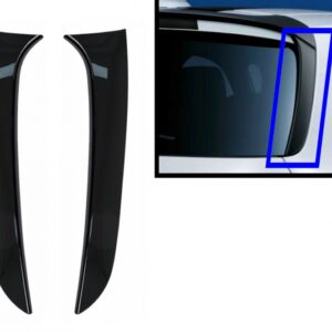 Trunk Rear Window Fin Spoiler suitable for BMW 1 Series F20 F21 (2011-2019) Piano Black