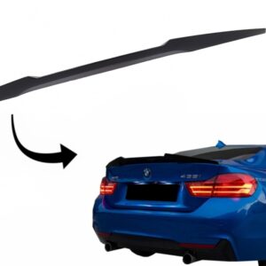 Trunk Spoiler suitable for BMW 4 Series Coupe F32 (2013-up) M4 CSL Design Matte Black