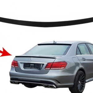 Trunk Spoiler suitable for Mercedes E-Class W212 (2009-2016) Piano Black