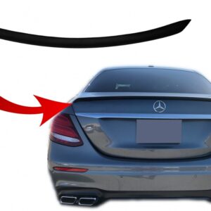 Trunk Spoiler suitable for Mercedes E-Class W213 (2016-up) Matte Black
