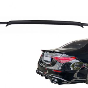 Trunk Spoiler suitable for Mercedes S-Class W223 Limousine (2020-up) Piano Black