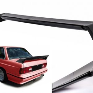 Trunk Spoiler Wing suitable for BMW 3 Series E30 Limousine Coupe Cabrio (1982-1992) Piano Black