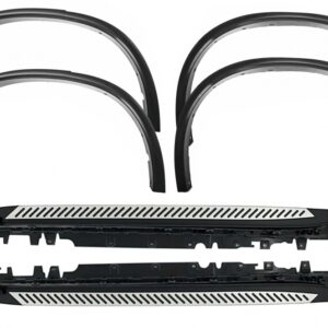 Wheel Arches Fender Flares suitable for BMW X5 F15 (2014-2018) and Running Boards