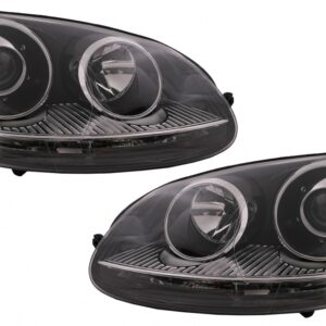 Xenon Look Headlights suitable for VW Golf 5 V Mk5 (2003-2007) Jetta (2005-2010) GTI R32 Chrome Edition