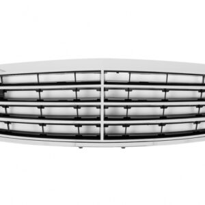 Central Grille suitable for Mercedes E-Class W211 S211 (2002-2006) Sport CL Design Chrome